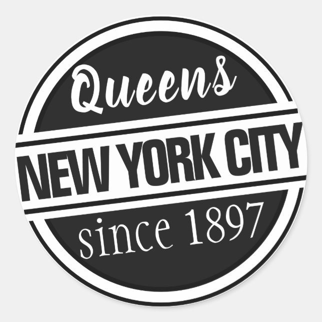 Adesivo Queens NYC (Frente)