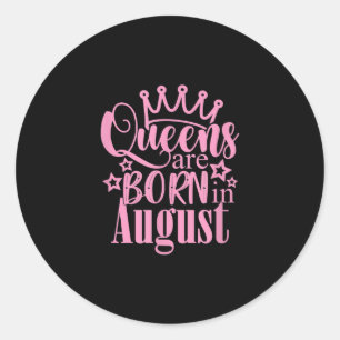Adesivo Queens são Nasceres no Presente de Festa de aniver