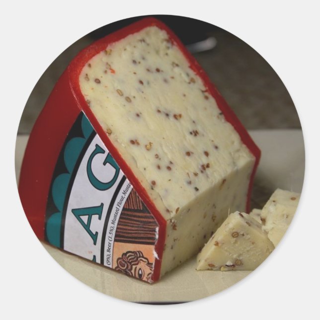 Adesivo Queijo de dragão vermelho (Frente)