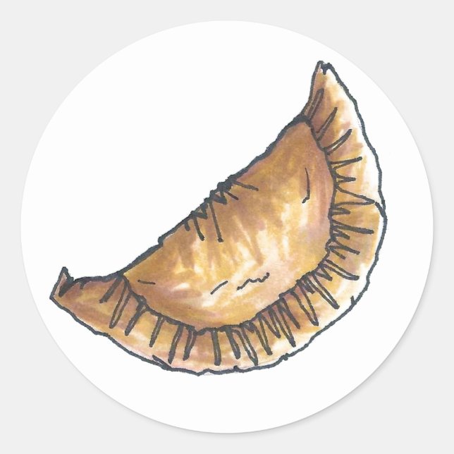 Adesivo Queijo Empanadas cozido - Comida latino-espanhola (Frente)