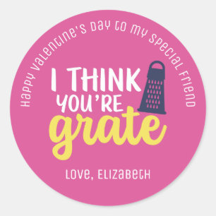 Adesivo Queijo Engraçado, polpa, Dia de os namorados rosa,