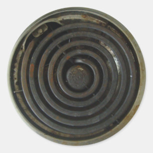 Adesivo Queimador elétrico do fogão