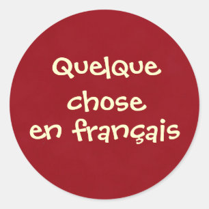 Adesivo Quelque escolheu français do en