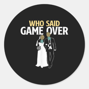 Adesivo Quem Disse O Jogo - Bri De Casamento De Pineapple