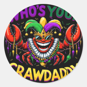 Adesivo Quem É Seu Crawdaddy Lagostim Jester Contas Divers