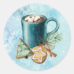 Adesivo Quente Coco com pinheiro de canela marshmallow