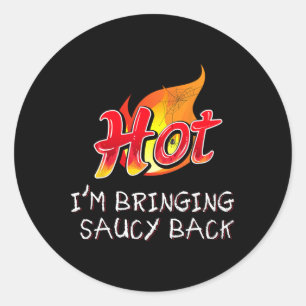 Adesivo Quente, sou muito picante, Taco Sauce Group Ha