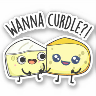 Adesivo Queremos Azedar Piadas de Queijo Engraçadas