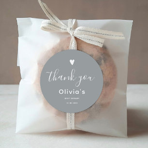 Adesivo Querida Cinza Obrigado