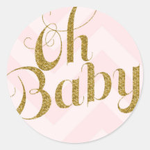 Querida - Vinheta-Favor do Chevron Cor-de-Rosa Dou