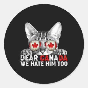 Adesivo Querido Canadá Nós Também O Odiamos Anti Trump Pol