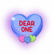 Querido coração roxo de chocolate de valentine 