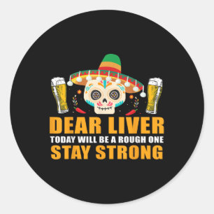 Adesivo Querido Fígado Hoje Será Um Cinco Duro De Mayo