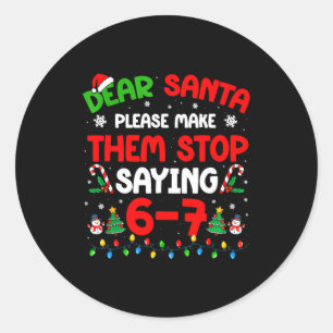 Adesivo Querido Papai Noel 67 Meme Natal Divertido Seis Se