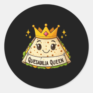 Adesivo Quesadilla Queen Cinco De Mayo Crianças Meninas Mu
