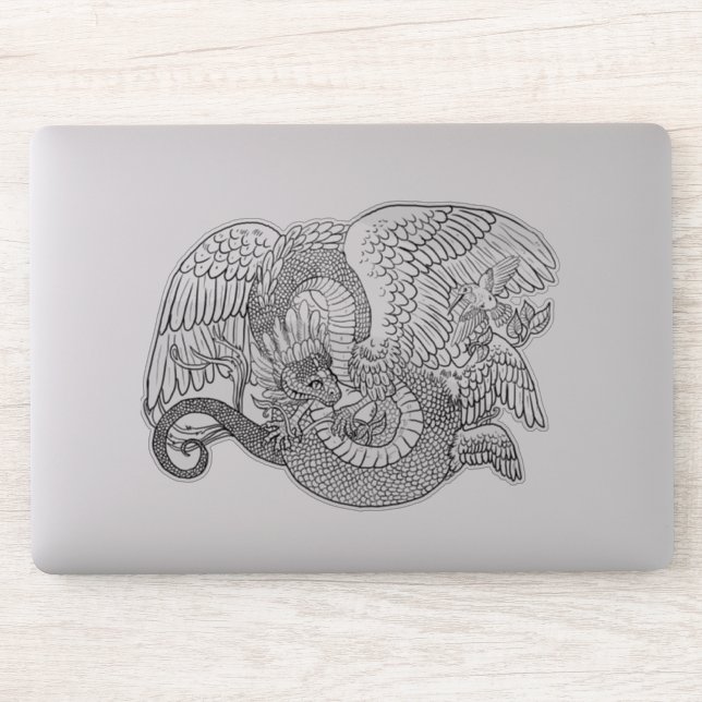Adesivo Quetzacoatl (Computador)