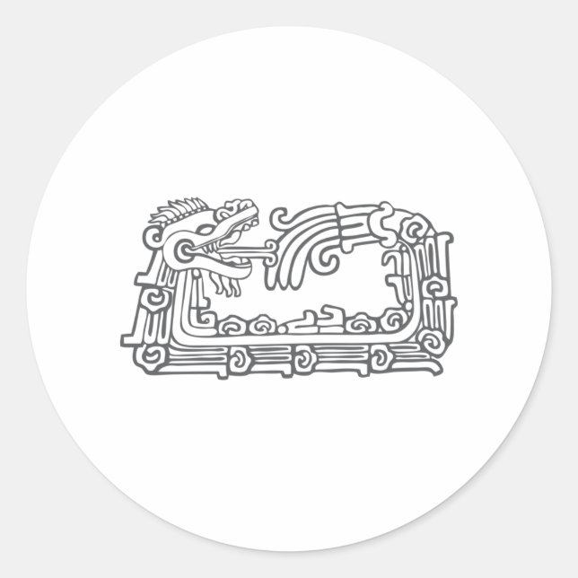 Adesivo Quetzalcoatl Design (Frente)