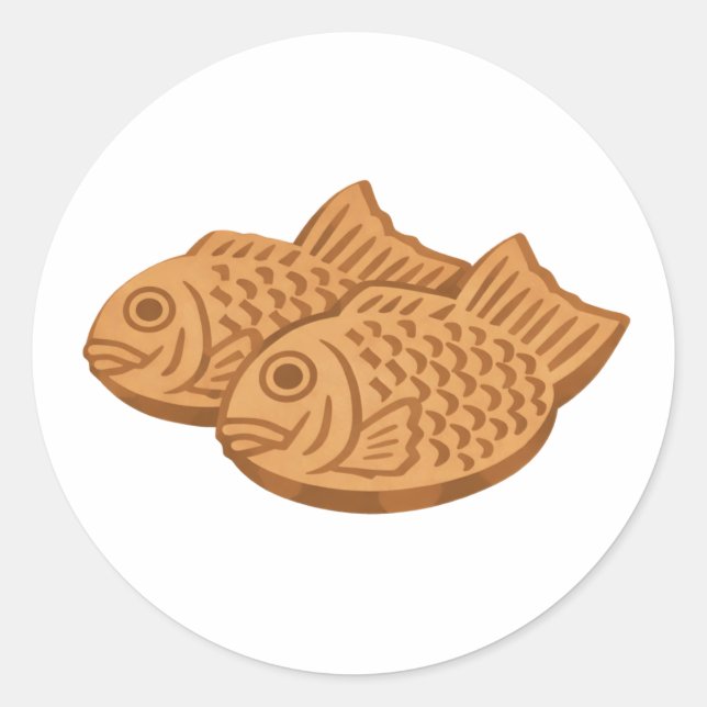 Adesivo Quiet Icons – Japanese Taiyaki (Frente)