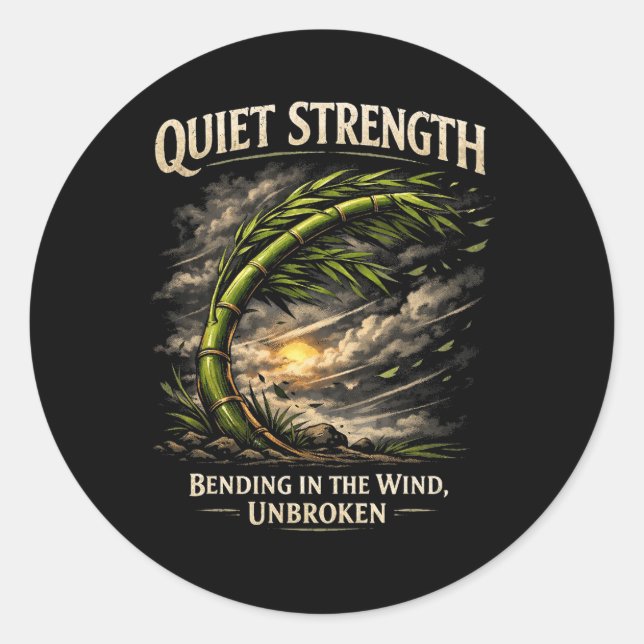 Adesivo Quiet Strength (Frente)