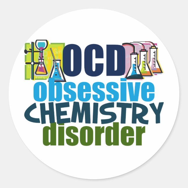 Adesivo Química Engraçada (Frente)