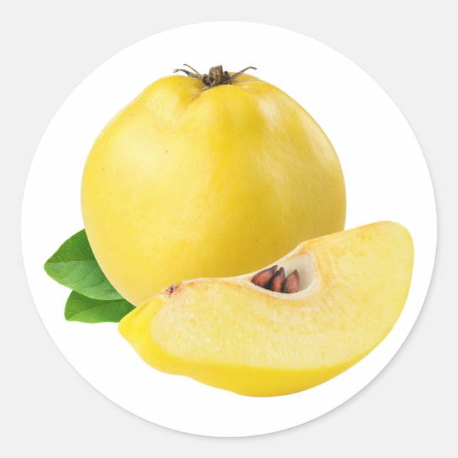 Adesivo Quince fruta (Frente)