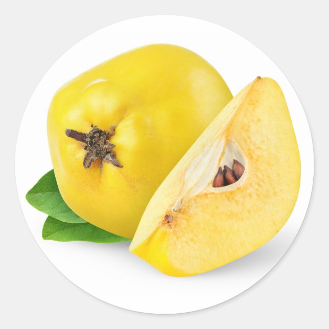 Adesivo Quince fruta (Frente)