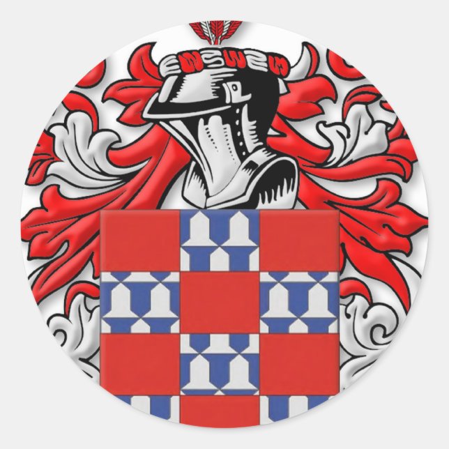 Adesivo Quinonas Casaco de Armas (Frente)