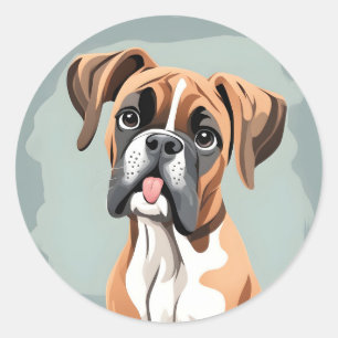Adesivo Quirky Boxer Sticker