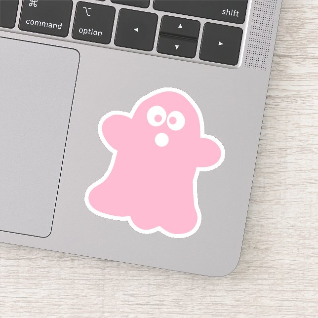 Adesivo Quirky Pink Halloween Ghost (Detalhe)