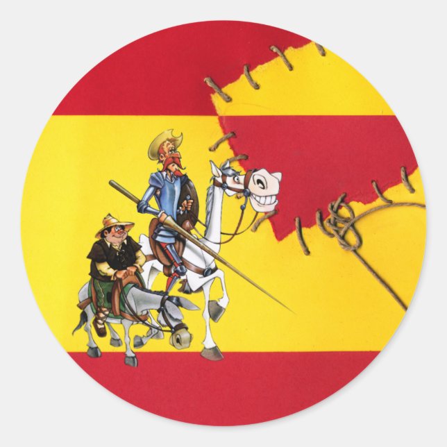 Adesivo @QUIXOTEdotTV (Frente)