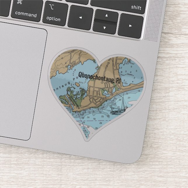 Adesivo Quonochontaug Rhode Island (Detalhe)