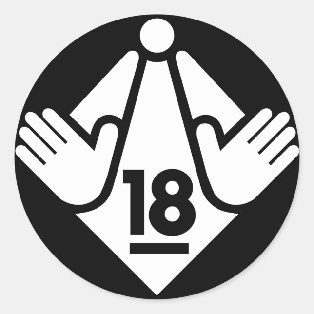 ADESIVO R18(W) (Frente)