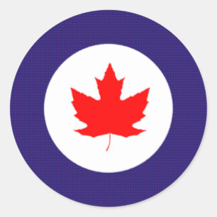 Adesivo R.C.A.F. 40's - 50 round dell