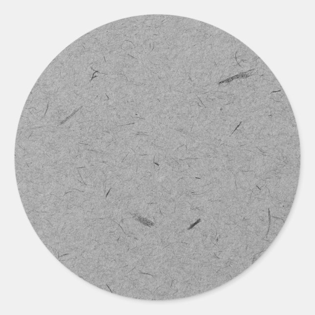 Adesivo R Clássico Personalizado do Modelo de Papel Kraft  (Frente)