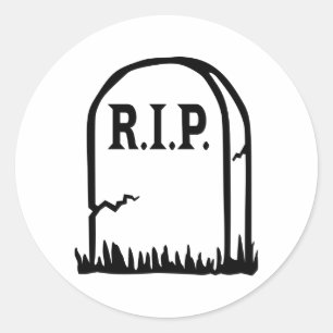 Adesivo R.I.P. - Gravestone
