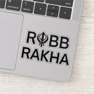 Adesivo Rabb Rakha Punjabi Sikh