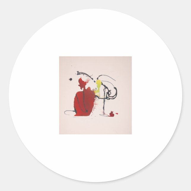 Adesivo Rabbit Thatch Abstrato Jeff Hankamer Artjunkhaus (Frente)