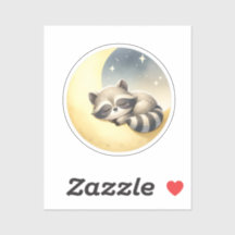 Raccoon sobre as Crianças de Animais da Floresta d