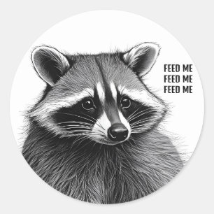 Adesivo Raccoon Sticker