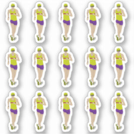 Adesivo Race Walking