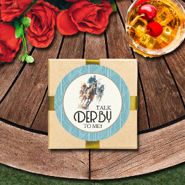 Adesivo Racecavalo e Jockeys Derby