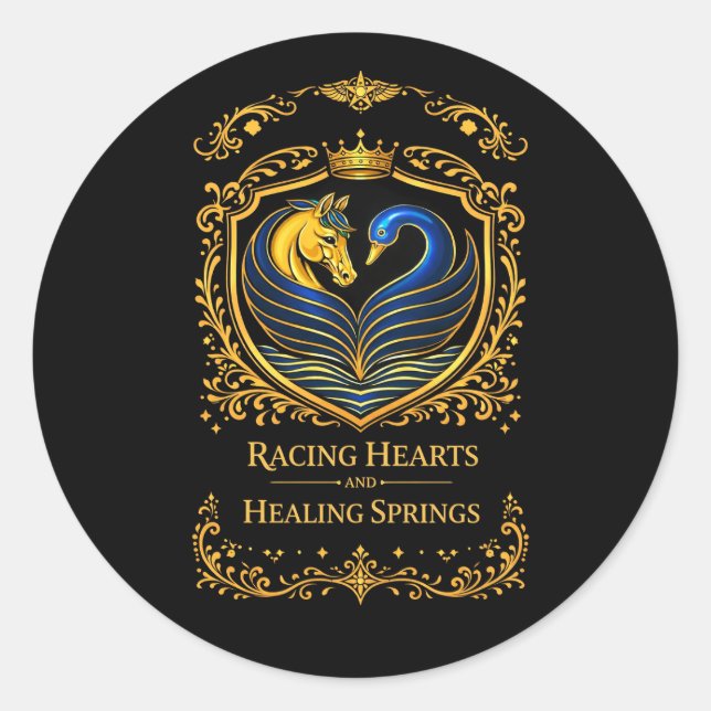 Adesivo Racing Hearts and Healing Springs Lighter (Frente)