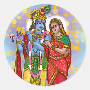 Adesivo Radha Krishna