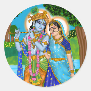 Adesivo Radha Krishna