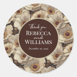 Adesivo Radiant Anemones Garden Garden Wedding