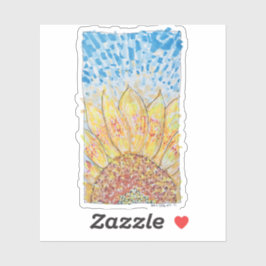 Adesivo Radiant Bloom Sunflower