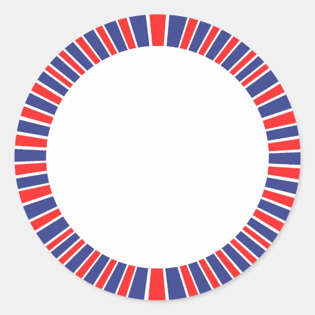 Adesivo Radiantes Feliz 4 de Julho (Frente)