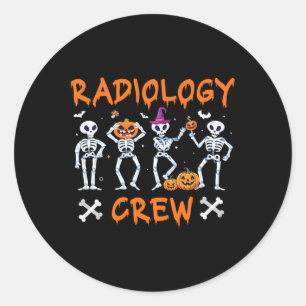 Adesivo Radiologia do Halloween outono Rad Tech X ray Tec
