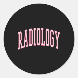 Adesivo Radiologia Enfermeira De Pia Rosa Ct Mri Rad Tech