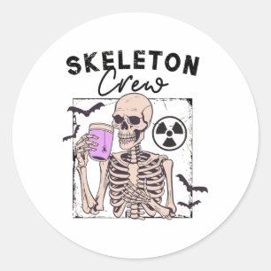 Adesivo Radiologia Halloween Xray Tech Skeleton Café Tripu